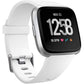 For Fitbit Versa 2 / Versa / Versa Lite xDfind Flat Holes Solid Color Silicone Watch Band, S, L