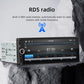 1DIN car MP5 player with RDS radio interface on 6.86-inch touchscreen