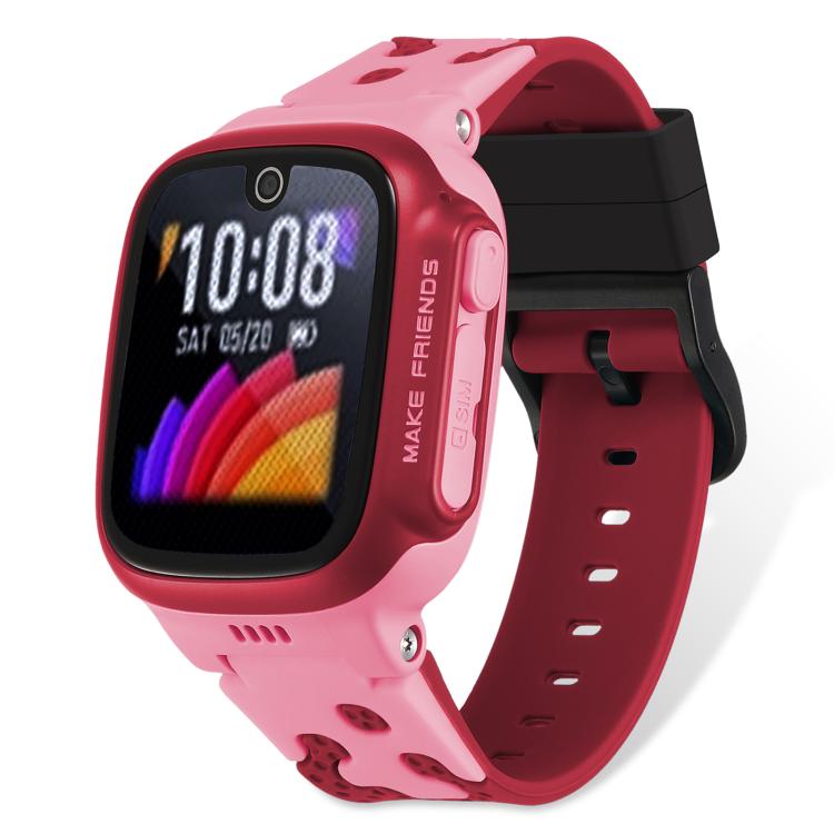 Black Buckle Two Color Silicone Watch Band, For Imoo Watch Phone D2 / D3 / Z6 / Q5