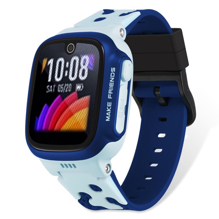 Black Buckle Two Color Silicone Watch Band, For Imoo Watch Phone D2 / D3 / Z6 / Q5