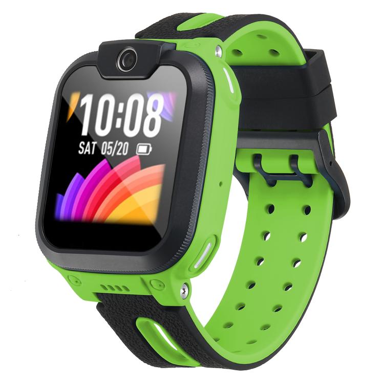 Black Buckle Two Color Silicone Watch Band, For Imoo Watch Phone Q1A / D2