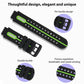 Black Buckle Two Color Silicone Watch Band, For Imoo Watch Phone Q1A / D2
