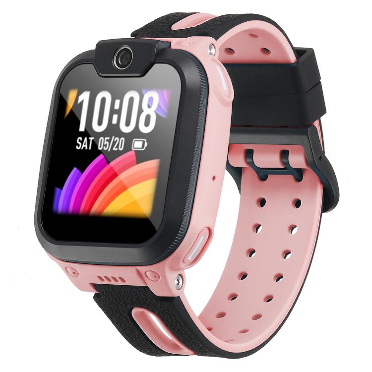 Black Buckle Two Color Silicone Watch Band, For Imoo Watch Phone Q1A / D2