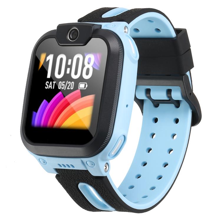 Black Buckle Two Color Silicone Watch Band, For Imoo Watch Phone Q1A / D2