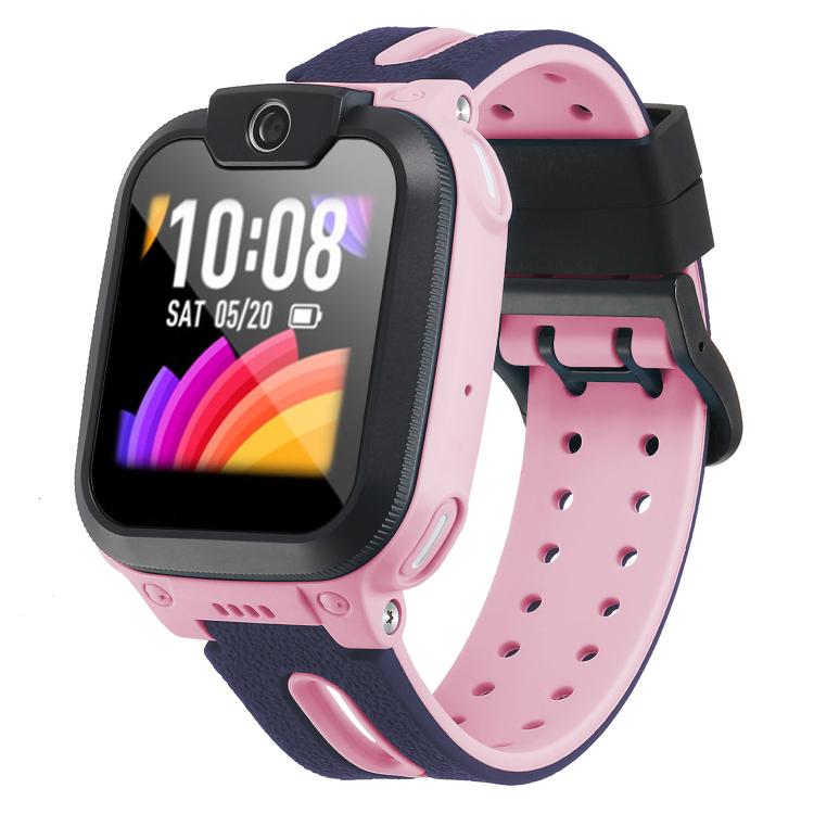 Black Buckle Two Color Silicone Watch Band, For Imoo Watch Phone Q1A / D2