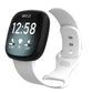 For Fitbit Versa 3 / Sense Silicone Replacement Strap Watchband, Size: L
