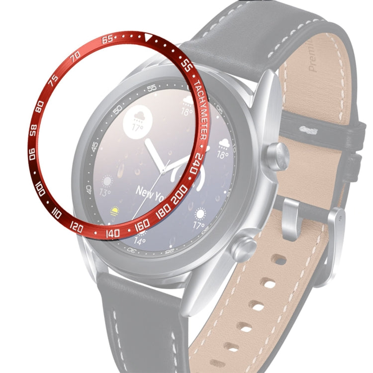 Smart Watch Steel Bezel Ring, E Version, For Samsung Galaxy Watch 3 41mm, For Samsung Galaxy Watch 3 45mm