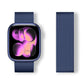 Milanese stainless steel Apple Watch band in dark blue