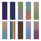 Milanese stainless steel watch bands in ten solid, striped, and gradient color options