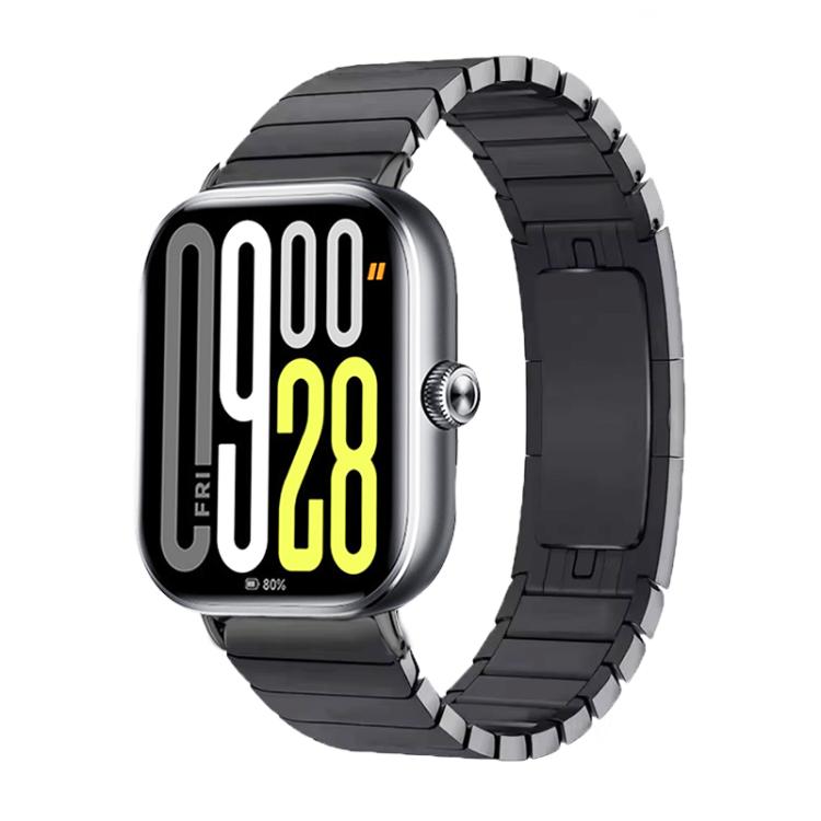 One Beads Dual-Press Butterfly Buckle Titanium Alloy Watch Band, For vivo Watch GT 2 / iQOO Watch GT 2, For vivo Watch GT / iQOO Watch GT