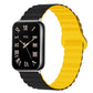 Two Color Reverse Buckle Magnetic Silicone Watch Band, For Xiaomi Band 10 Pro / Redmi Watch 6 / 5