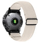 Solid Color Elastic Nylon Watch Band, For Garmin 26mm