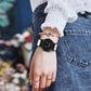 Solid Color Elastic Nylon Watch Band, For Garmin 26mm