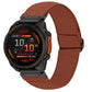Solid Color Elastic Nylon Watch Band, For Garmin 26mm