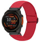 Solid Color Elastic Nylon Watch Band, For Garmin 26mm