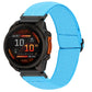 Solid Color Elastic Nylon Watch Band, For Garmin 26mm