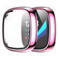 xDfind Tempered Film Integrated PC Watch Protective Cover, For Fitbit Versa 4, For Fitbit Versa 3