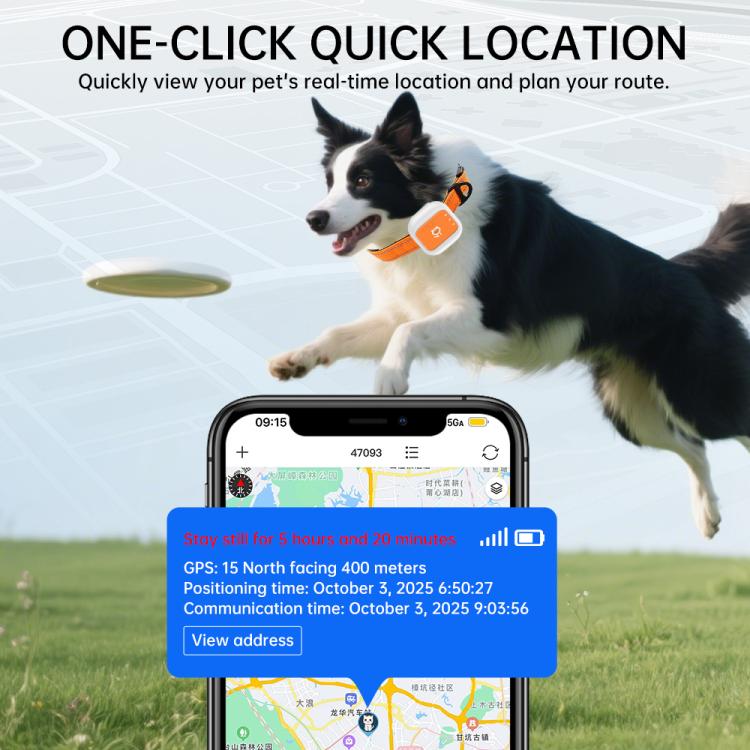 G01 Pet Anti-Loss Collar GPS Tracker