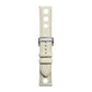 xDfind Flat-head Hole Palm Texture Vegan Leather Watch Band, 20mm, 22mm