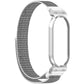 xDfind Metal Frame Integrated Nylon Loop Hook and Loop Fastener Watch Band, For Plaud NotePin AI