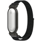 xDfind Metal Frame Integrated Nylon Loop Hook and Loop Fastener Watch Band, For Plaud NotePin AI