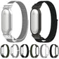 xDfind Metal Frame Integrated Nylon Loop Hook and Loop Fastener Watch Band, For Plaud NotePin AI