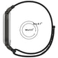 xDfind Metal Frame Integrated Nylon Loop Hook and Loop Fastener Watch Band, For Plaud NotePin AI