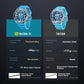 NORTH EDGE TRITON-TI Titanium Alloy Solar-powered Professional Outdoor Dive Watch