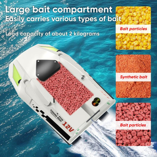 D50B GPS High Speed Smart Remote Control Fishing Bait Boat Support Dragging Net, EU Plug, US Plug, UK Plug