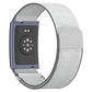 Light gray woven nylon loop strap with covered adapter