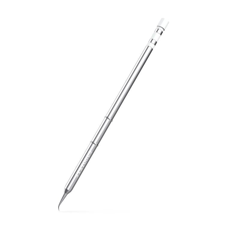 T12 soldering iron tip with slim pointed tip