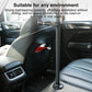 In-car camera mount support pole with wide base stand for car interiors