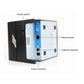 Thermal receipt printer rear panel with power interface and network port