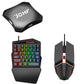 JCHF 3-in-1 adapter kit: adapter base, RGB keyboard, and gaming mouse