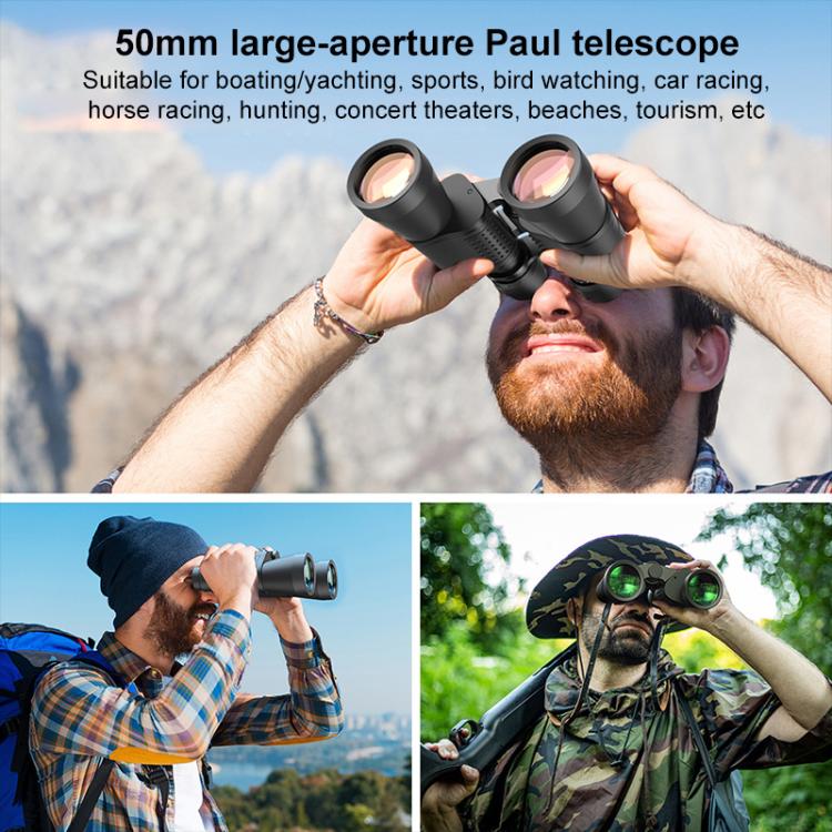 APEXEL 10-30X50 Zoom Binoculars Dual Large Eyepieces High-Definition Variable Magnification Binoculars, 10-30X50