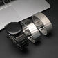 One Bead Folding Buckle Side Release Stainless Steel Watch Band, For Google Pixel Watch 5 / 4 / 3 45mm