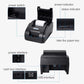 Xprinter XP58IIH 58mm Thermal Receipt Printer, USB, USB+Bluetooth, USB + 12 Rolls of Paper