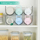 Refrigerator Beverage Organizer Storage Rack Food Grade PET Clear Wine Storage Stand