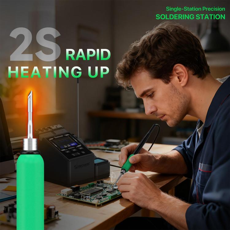 MECHANIC X200 Pro Pen-Style Smart Temperature-Adjustable Soldering Station, EU Plug, US Plug