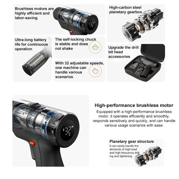 Xiaomi Mijia Multifunctional Brushless Electric Drill 2