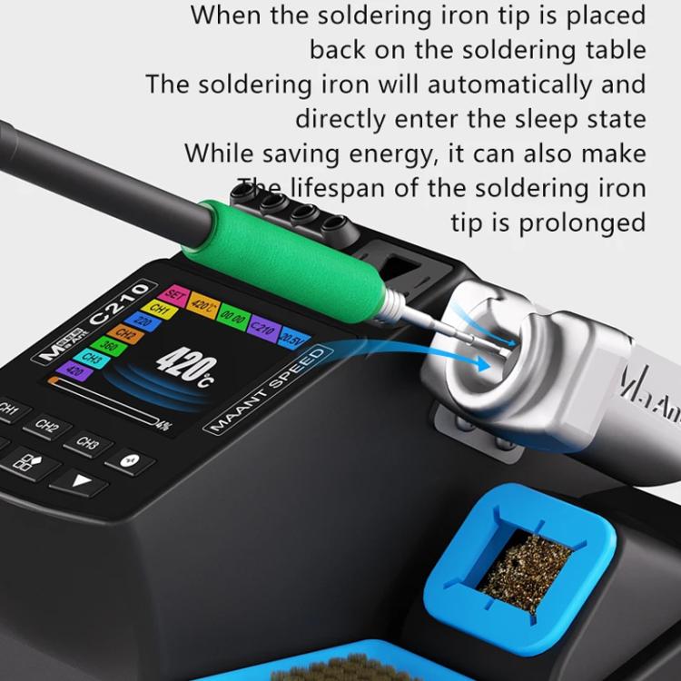 MaAnt 200W Precision Digital Display Welding Station, C210, C245, C115
