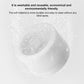 White circular humidifier filter core with fine mesh fabric
