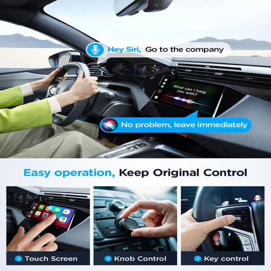 IKOS A1 Wireless CarPlay Bluetooth Adapter, For iOS
