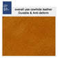 Brown crazy horse leather texture close-up