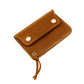 Vintage Crazy Horse Genuine Leather Small Wallet Zipper Coin Purse
