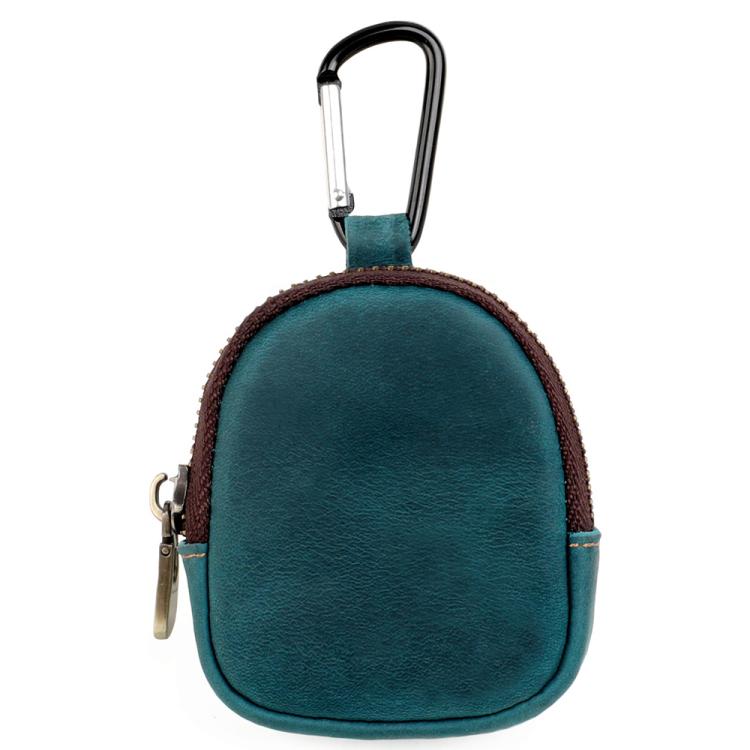 Genuine Leather Shell Shaped Small Coin Purse Earphones Keys Storage Bag