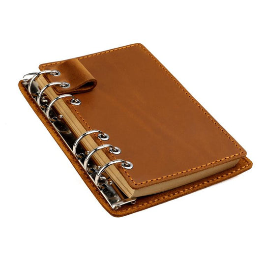 Vintage Genuine Leather Notebook Detachable Loose-Leaf Travel Account Book
