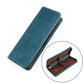 Vintage Genuine Leather Square Zipper Pen Pouch Pencil Case