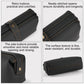 Vintage Genuine Leather Large Capacity Clutch Bag Cosmetics Antique Storage Bag