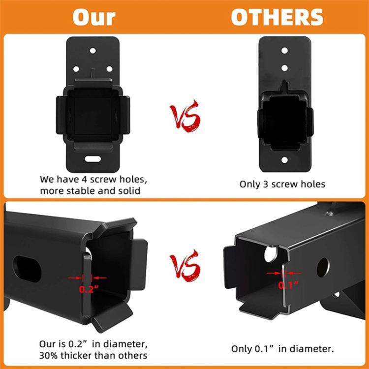 Heavy Duty Wall Mounted Bicycle Bracket T-shaped Metal Storage Rack Connecting Device, FS-2473